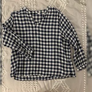Gingham Blouse